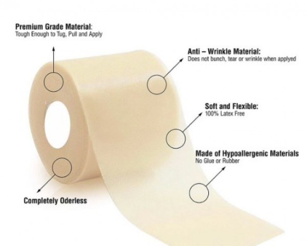 סרט להרמת חזה בצבע גוף טייפ לחזה